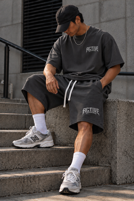 Active Raw Edge Shorts