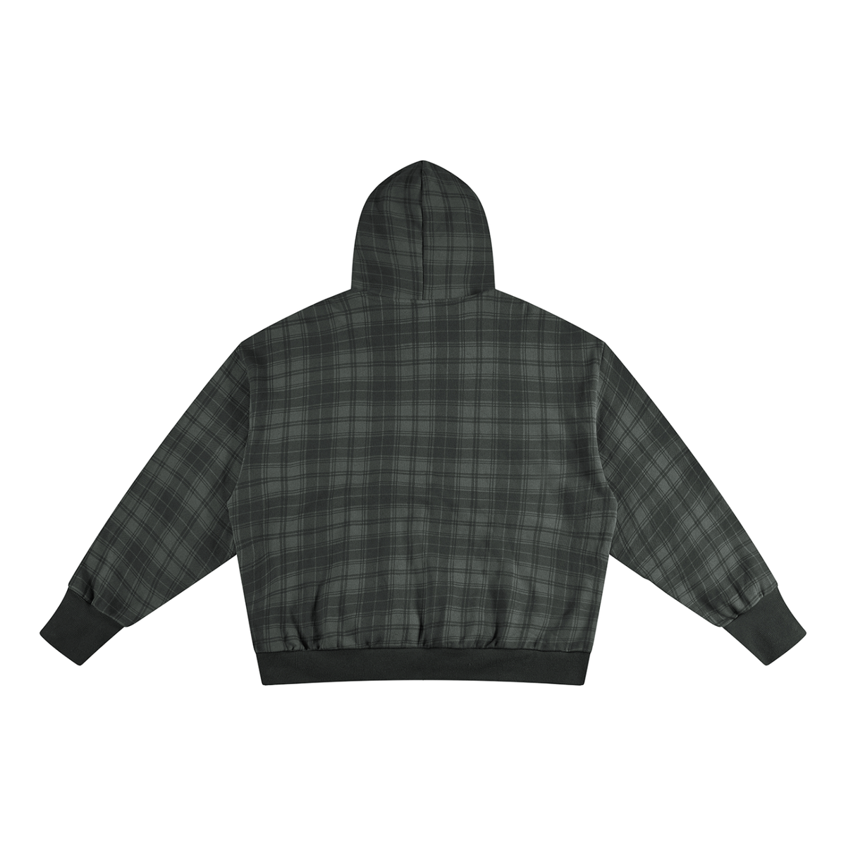 Wellness Plaid Hoodie