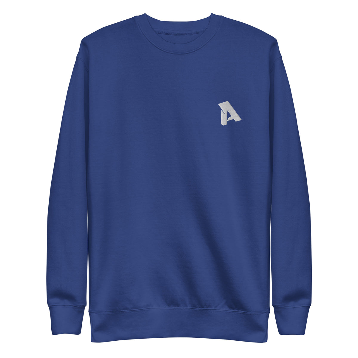 Active Premium Crew-White