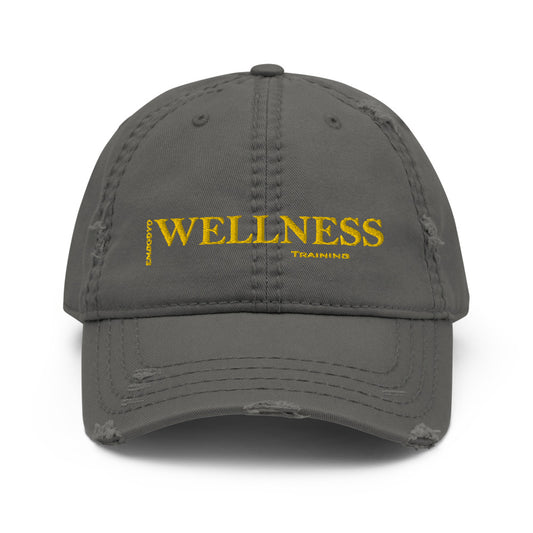 Wellness Distressed Dad Hat