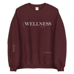 Embodyd Wellness Crewneck Sweatshirt Burgundy