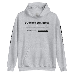 Embodyd Wellness Heavy Blend Hoodie Grey