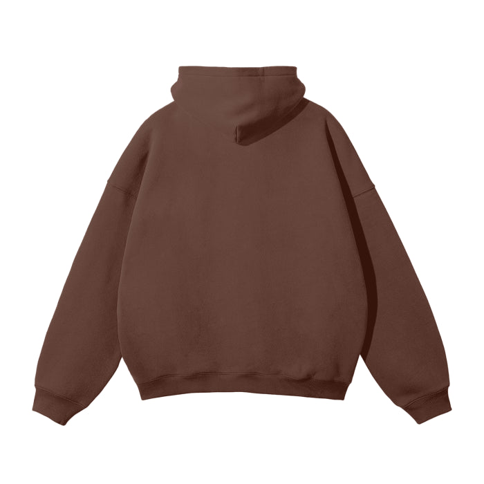 Wellness Super Soft Oversize Hoodie-Brown