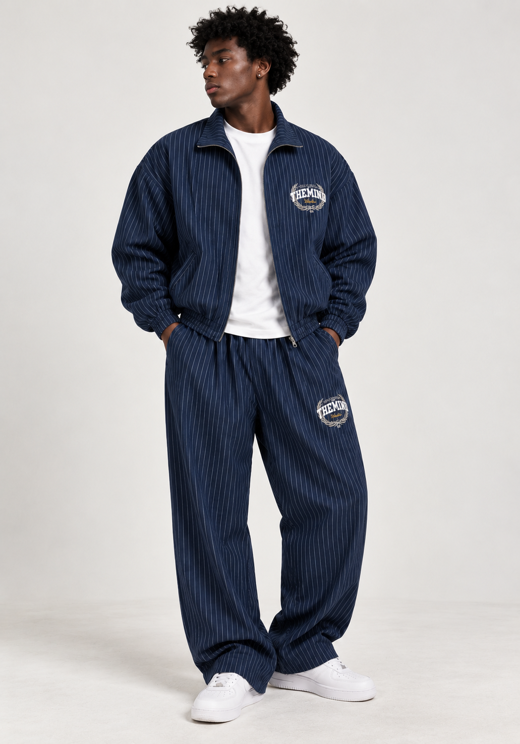 TTBTTM Striped Pleated Pants