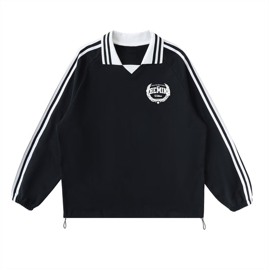 TTBTTM Contrast Crew-Black