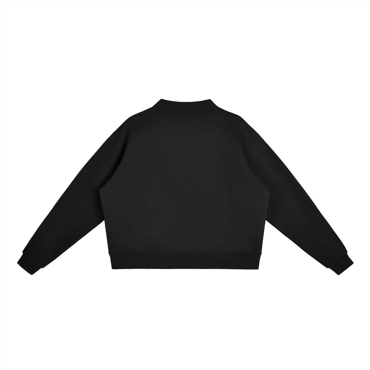 Wellness Fleece Mock-Neck Sweatshirt