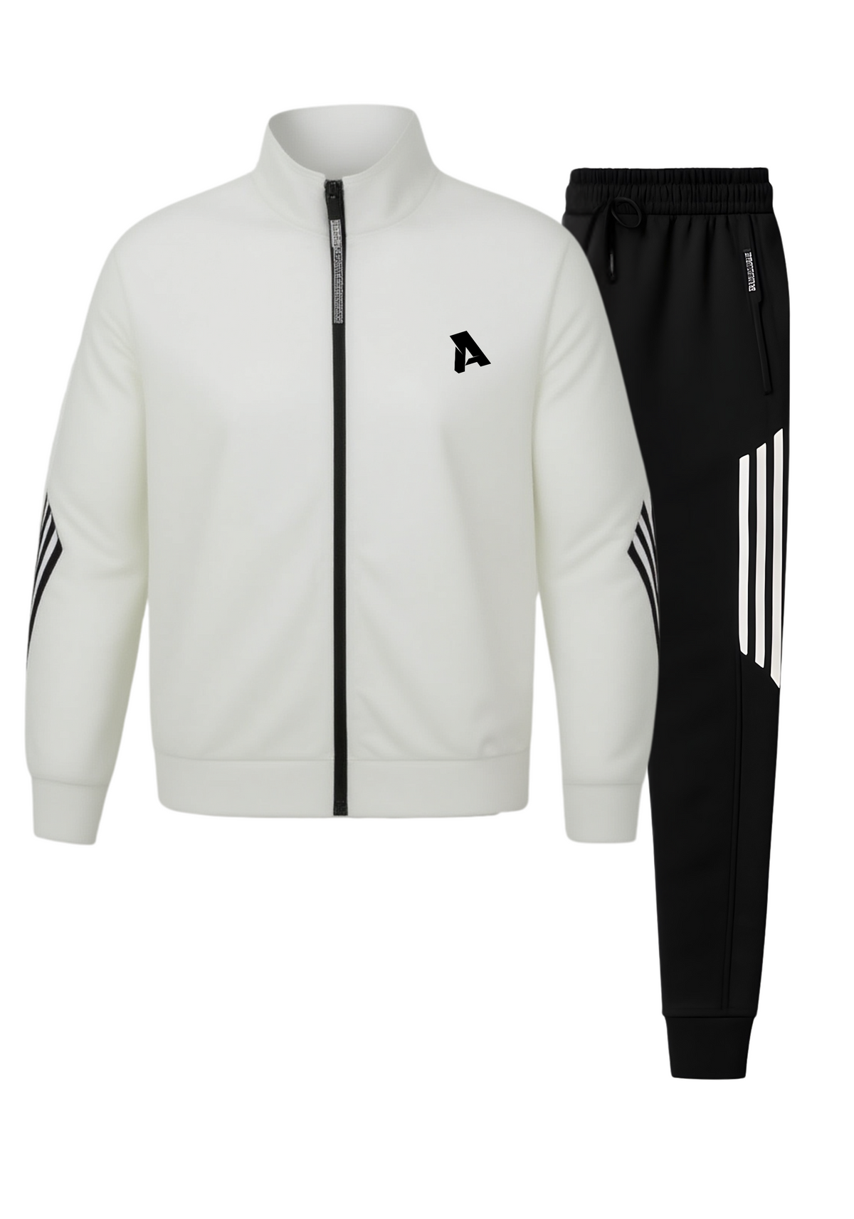Active Track Suit-White