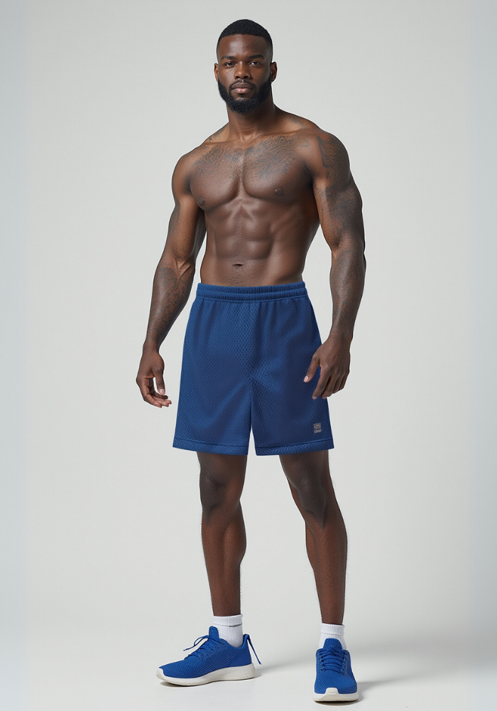 Wellness Mesh Shorts Navy