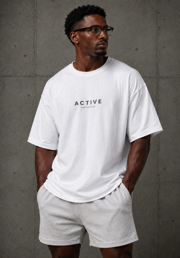 Active Premium Tee-Black