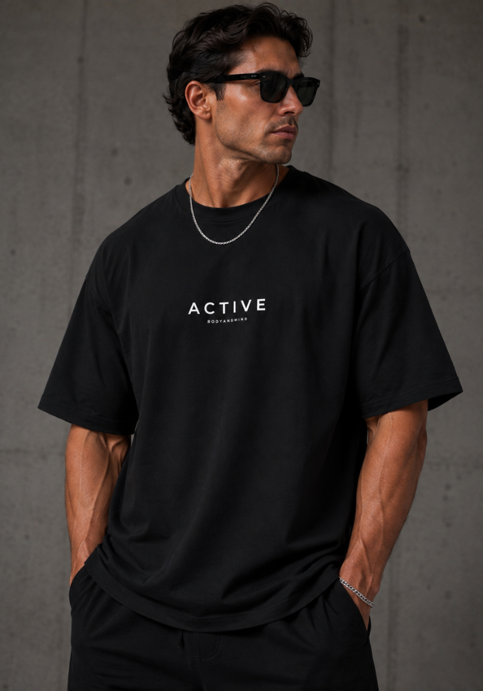 Active Premium Tee-White