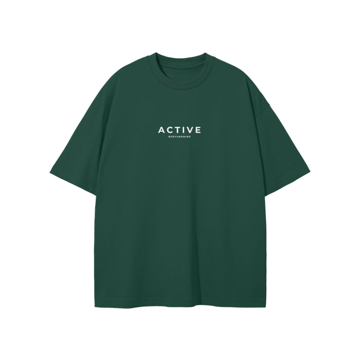 Active Premium Tee-White