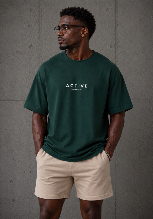 Active Premium Tee-White