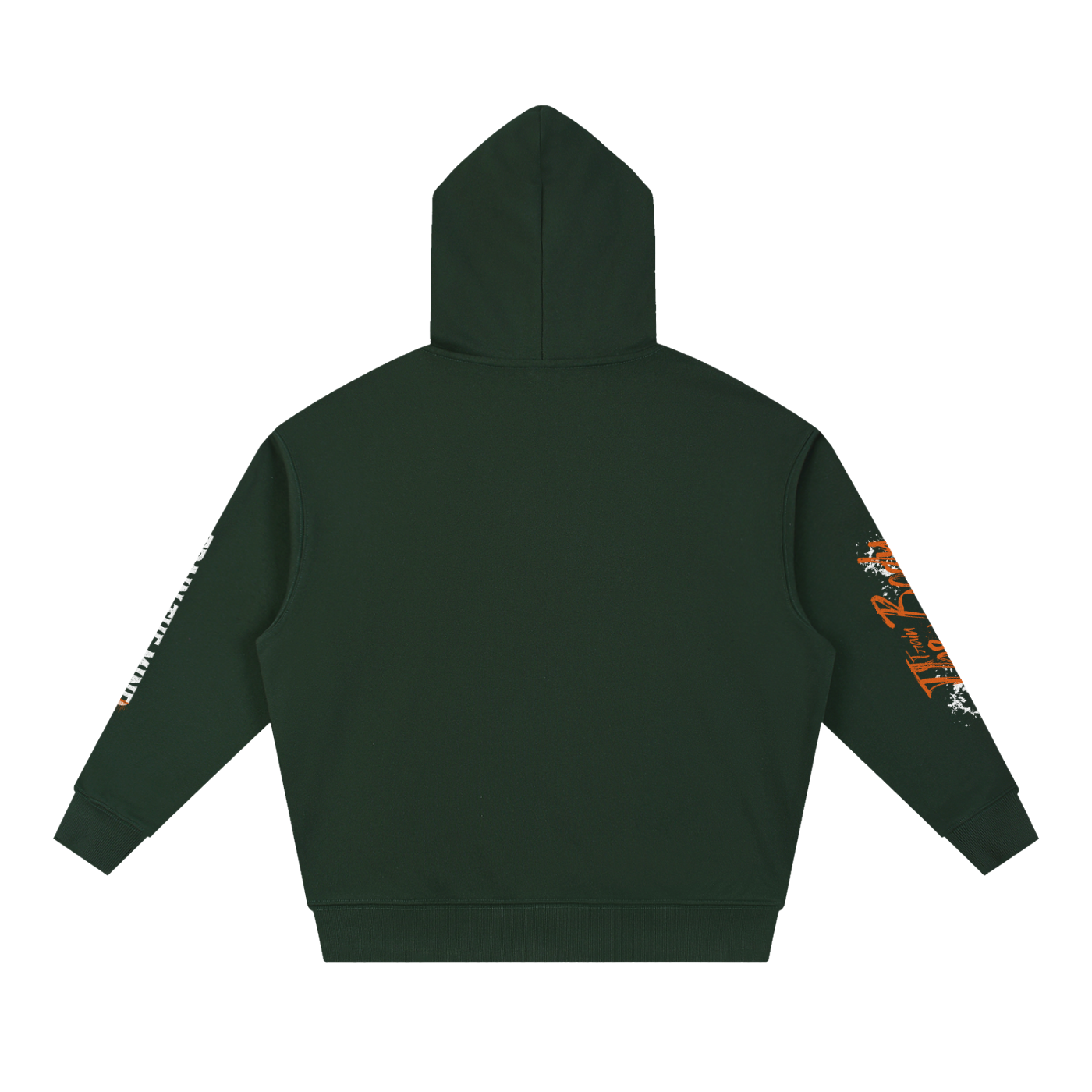 TTBTTM Heavyweight Graphic Hoodie-Orange
