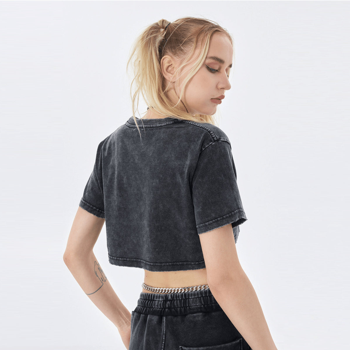 Active Crop Top Tee