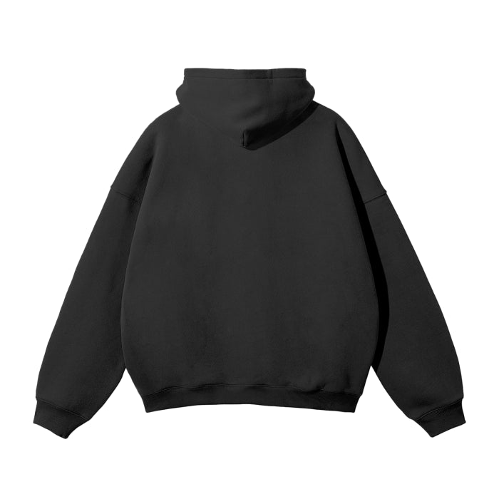 Wellness Super Soft Oversize Hoodie-Black