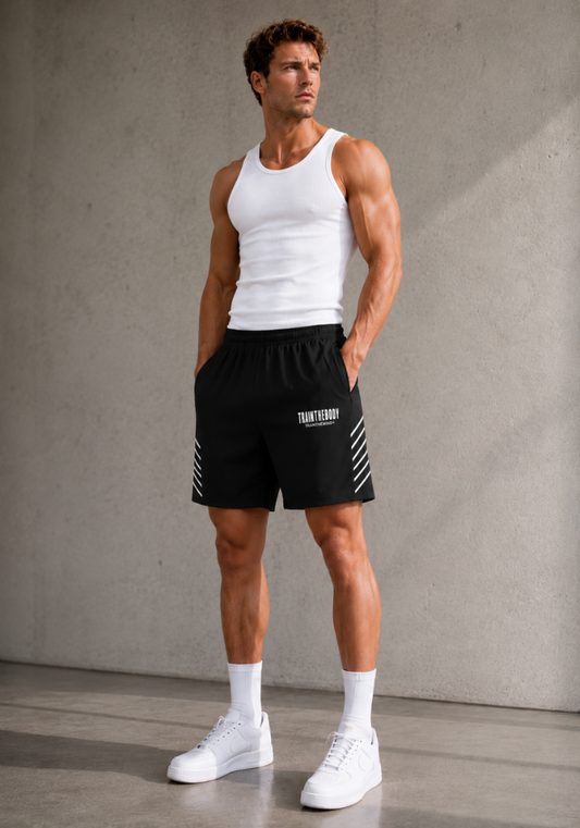 TTBTTM Stripe Performance Shorts