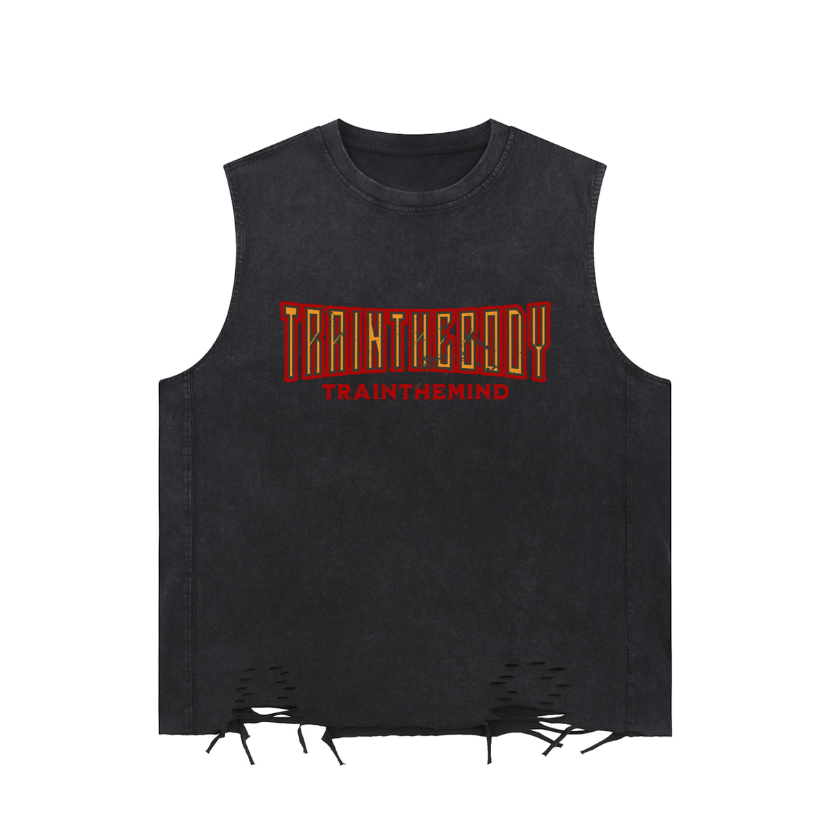 TTBTTM Raw-Hem Tank-Lava