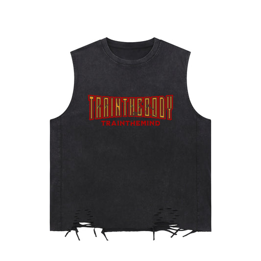 TTBTTM Raw-Hem Tank-Lava