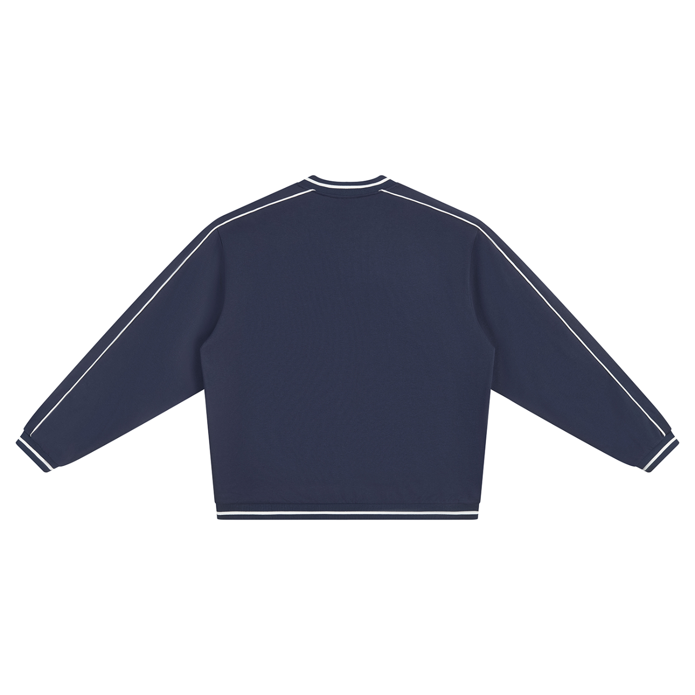 Active Color Block V-Neck Sweatshirt