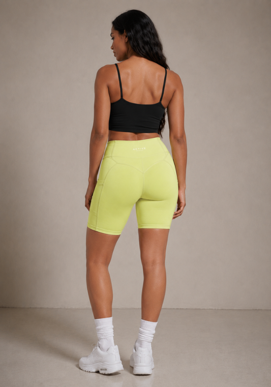 Active Pocket Biker Shorts