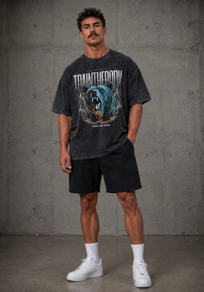 TTBTTM Beast Acid Wash Tee