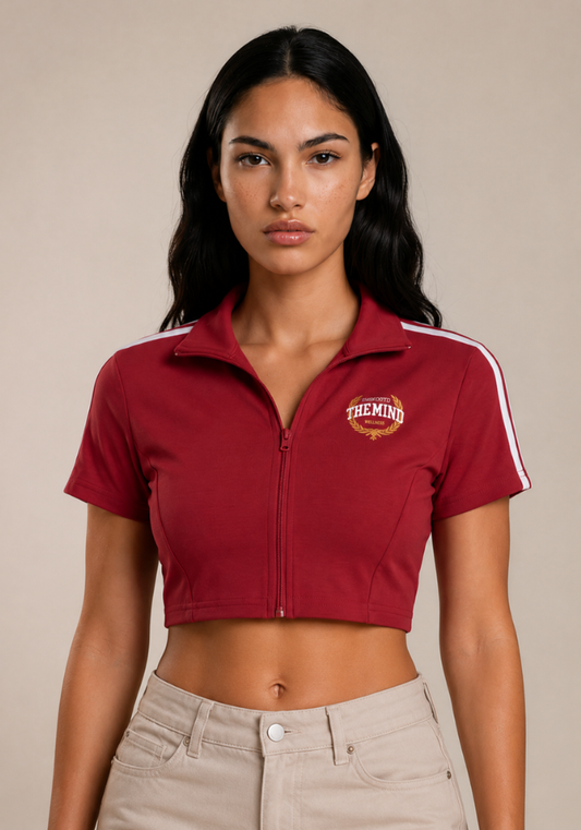 TTBTTM Cropped Zip Shirt