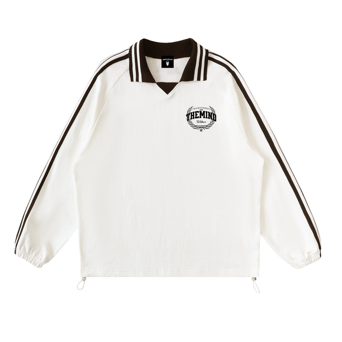 TTBTTM Contrast Crew-White