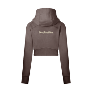 Active Cropped Runners Hoodie