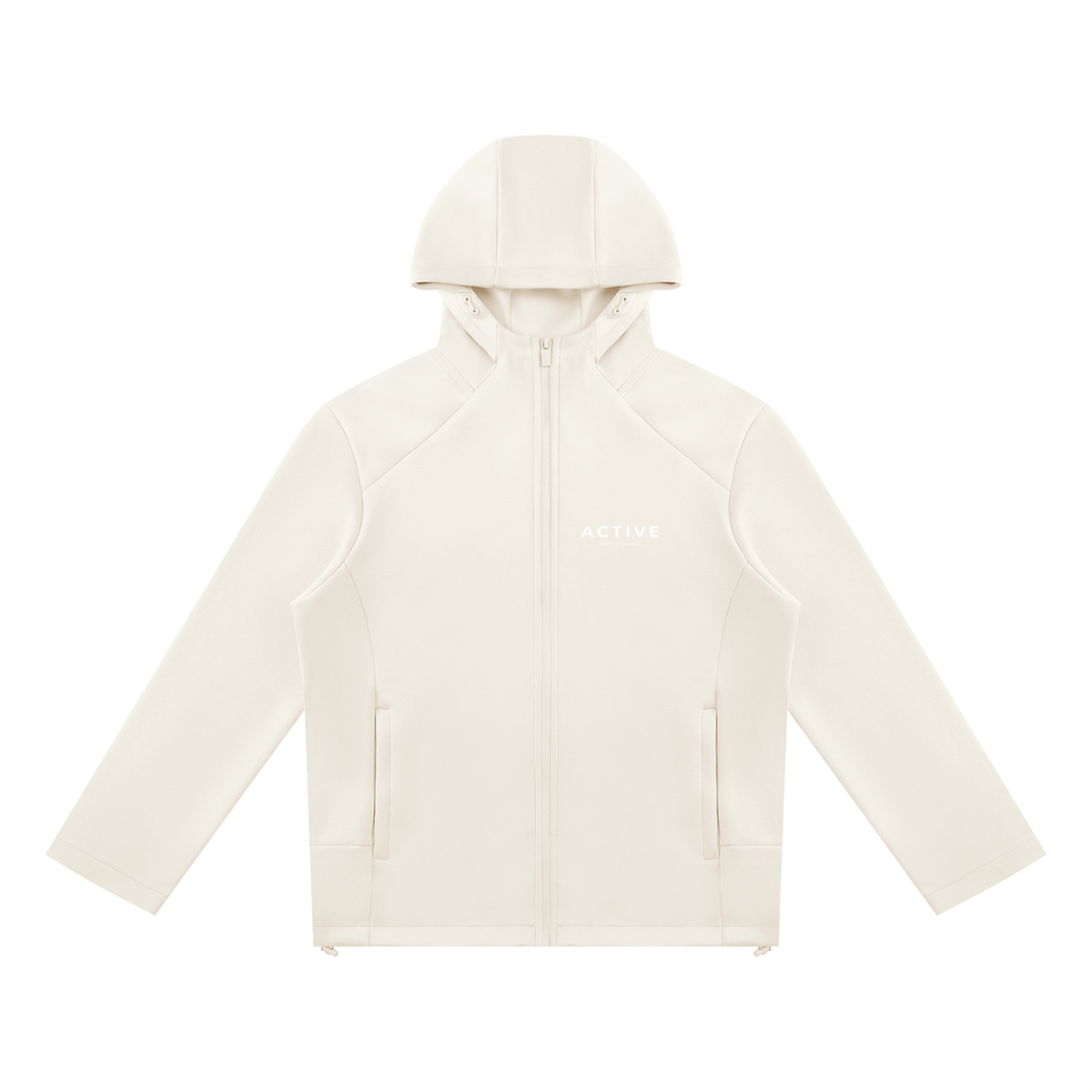 Active Paneled Full Zip Hoodie