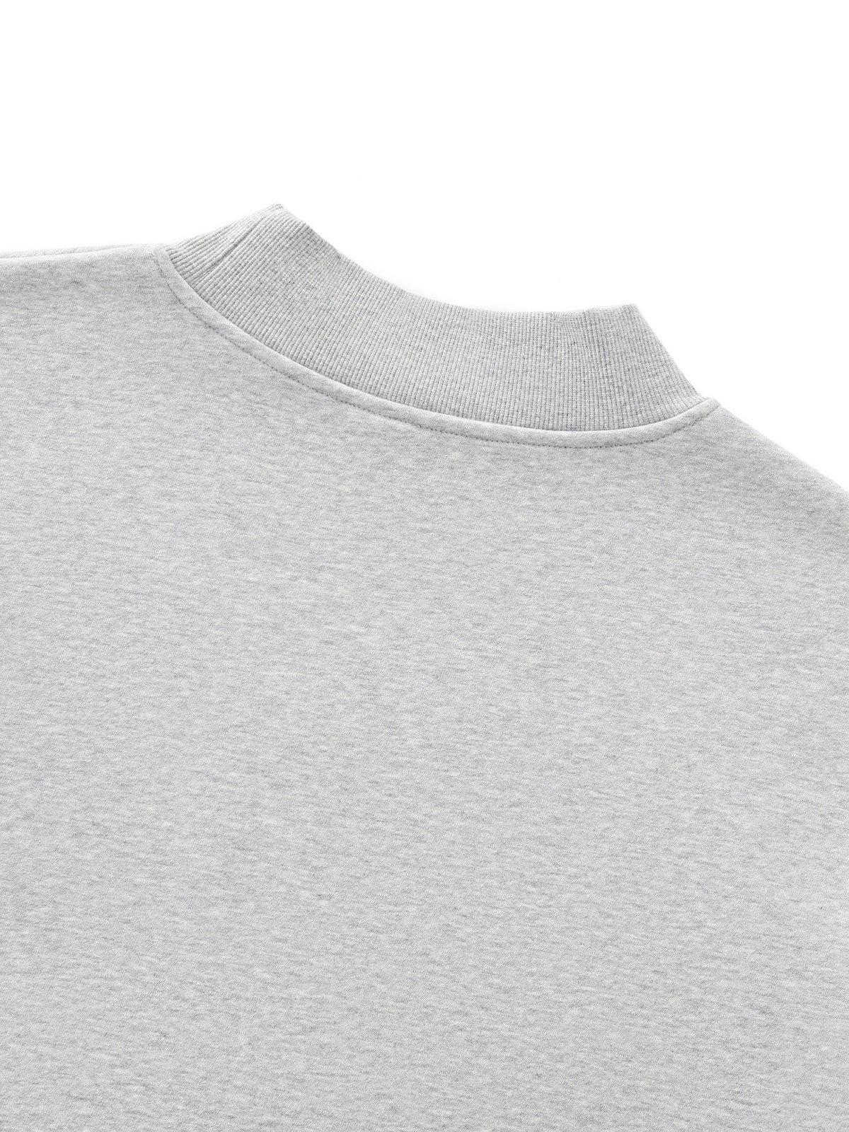 Wellness Fleece Mock-Neck Sweatshirt