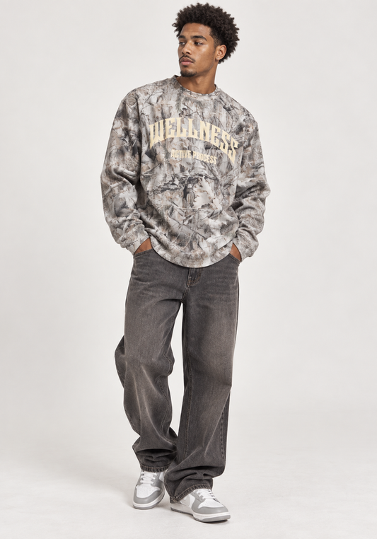 Wellness Tree Camo Waffle Tee