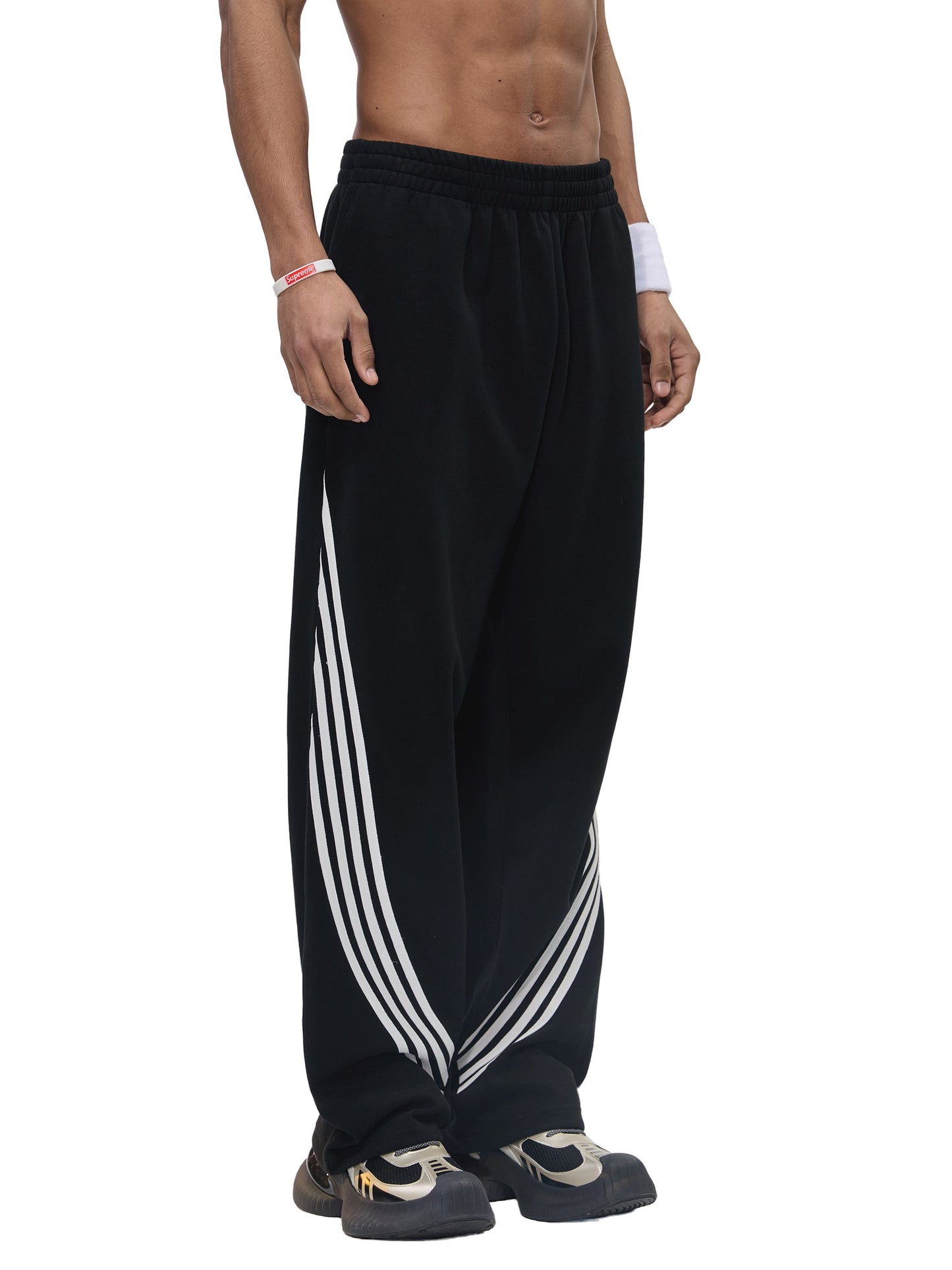Active Curved Stripe Sweats