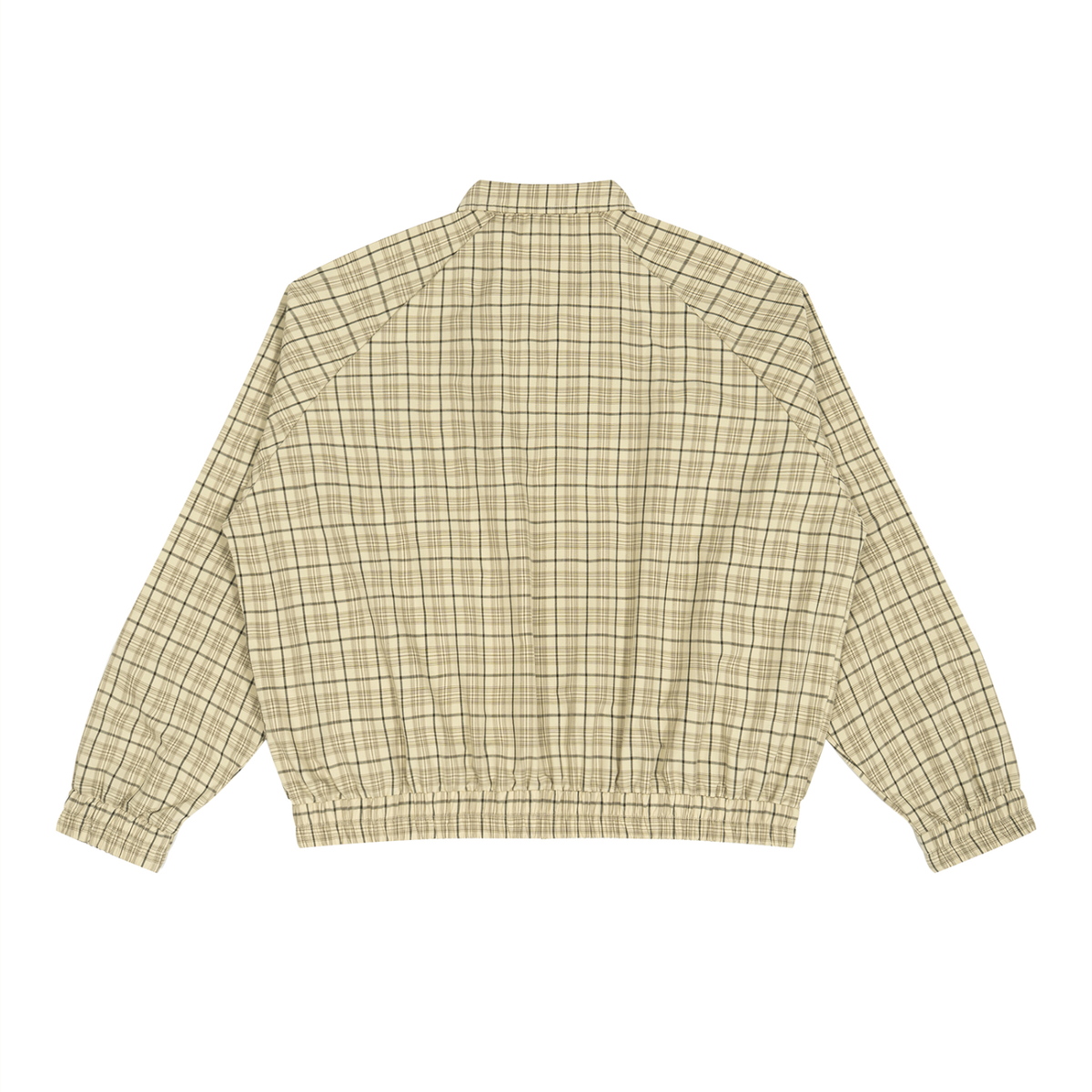 Active Plaid Track Jacket