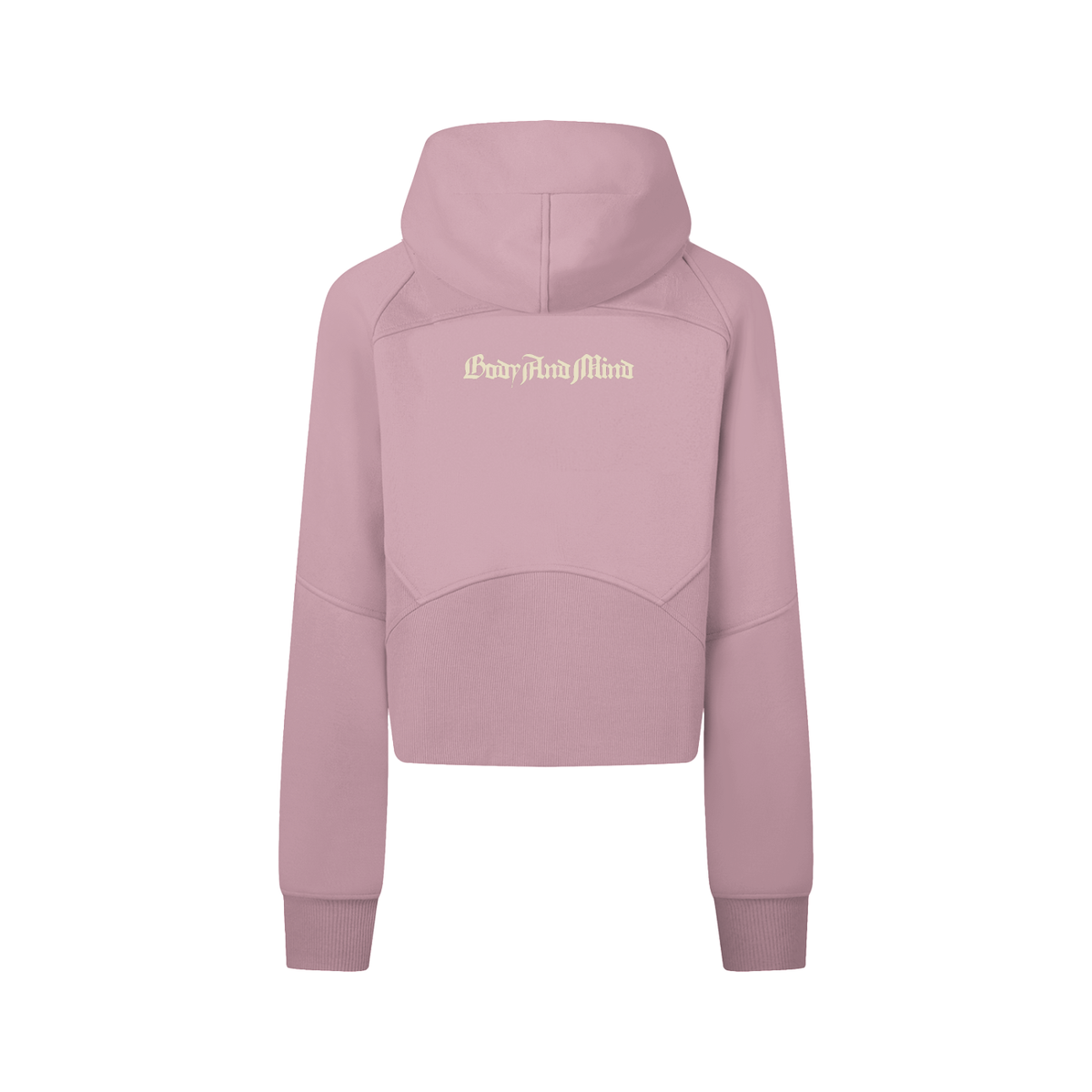 Active Cropped Zip-Through Hoodie