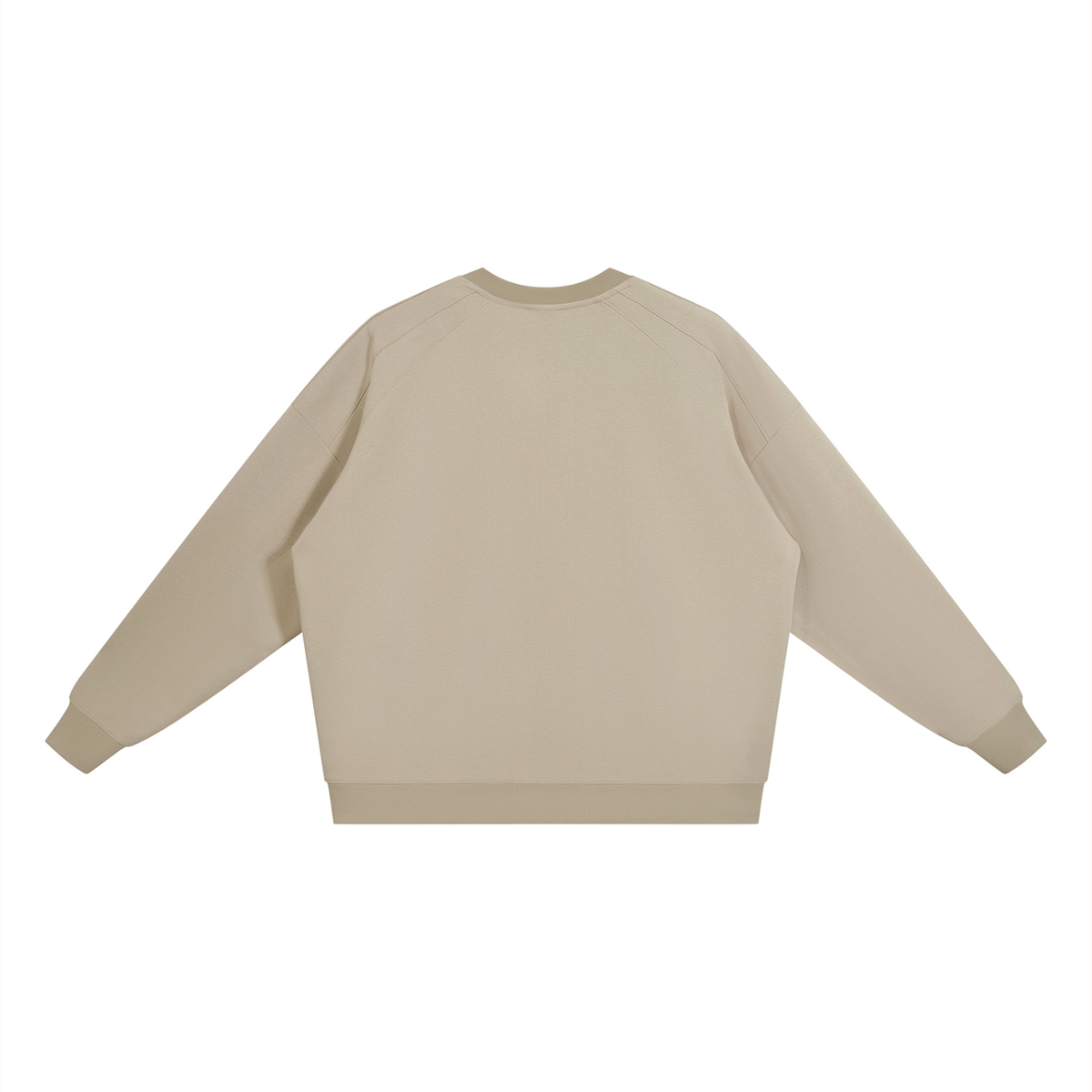 Wellness Sport V-Neck Crew-Khaki
