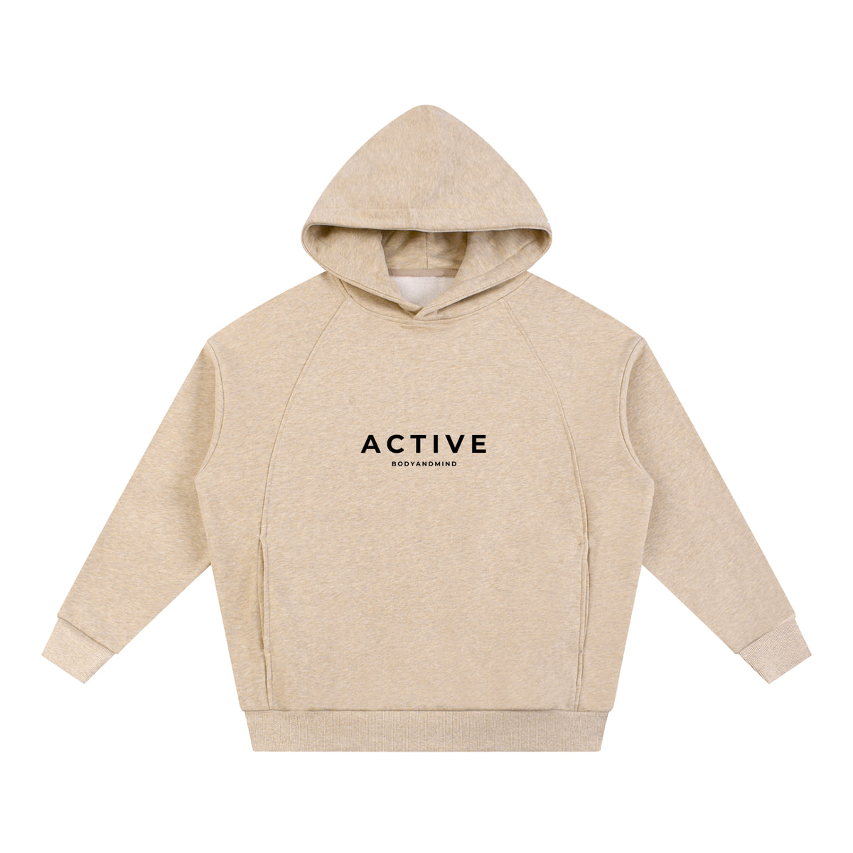 Active Oversized Fleece Hoodie