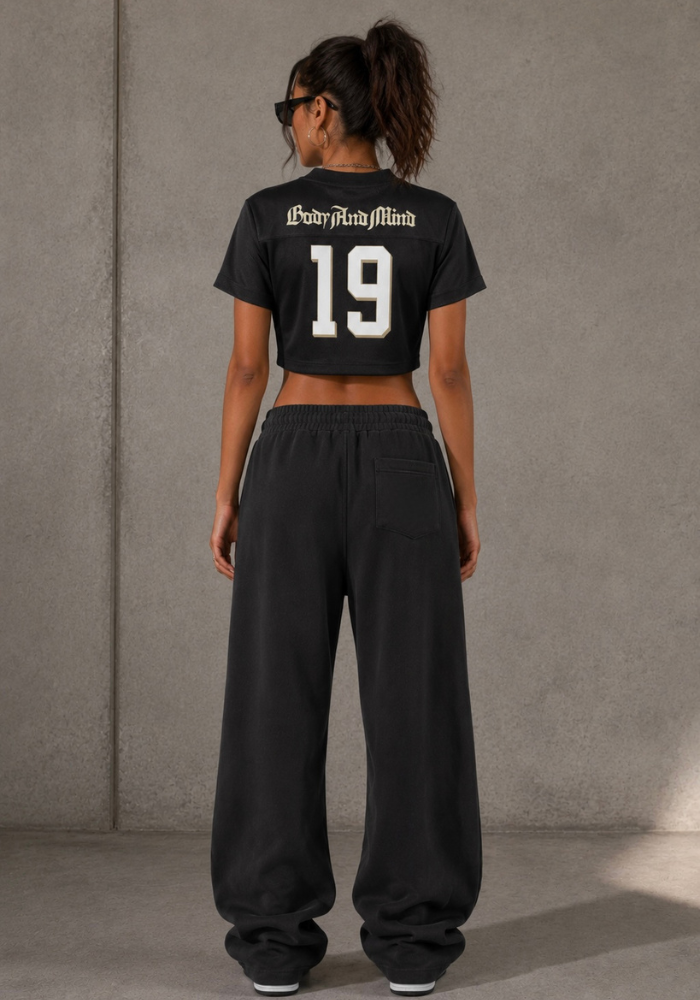 Active Cropped V-Neck Jersey