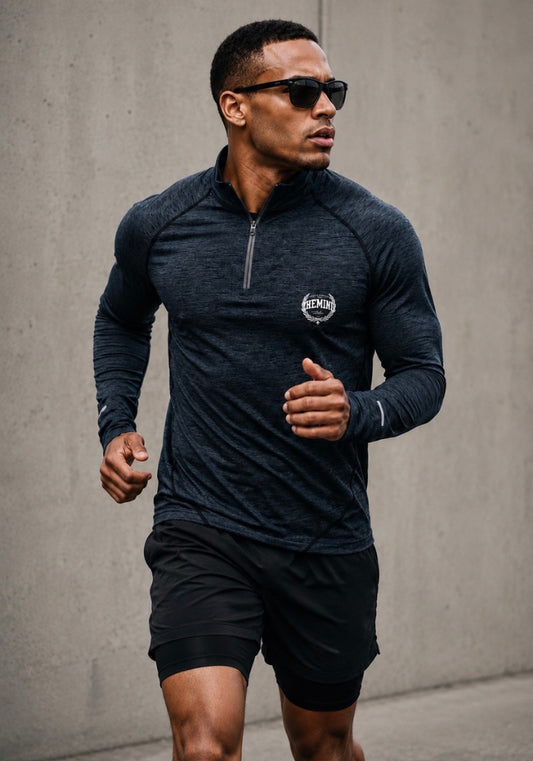TTBTTM Quarter-Zip Raglan Training Shirt