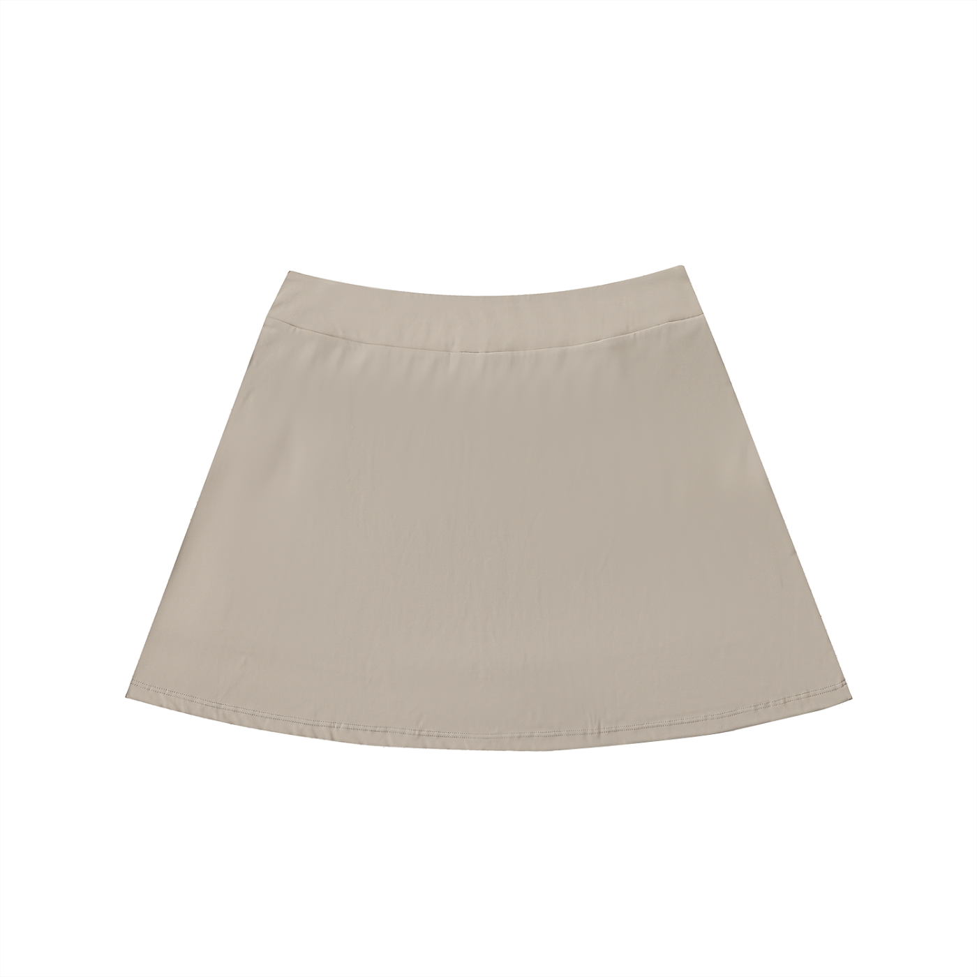 Active High-Waist Pocketed A-Line Skirt