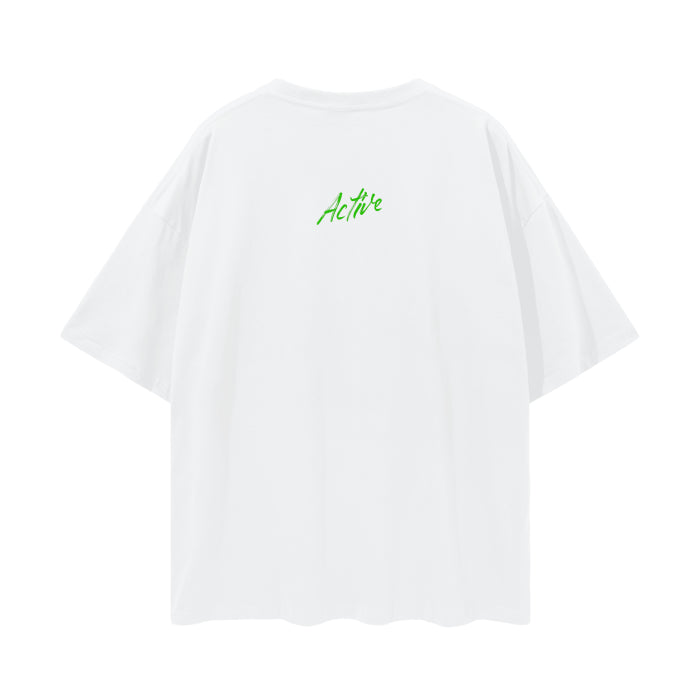 Active Beast Graphic Tee-Green