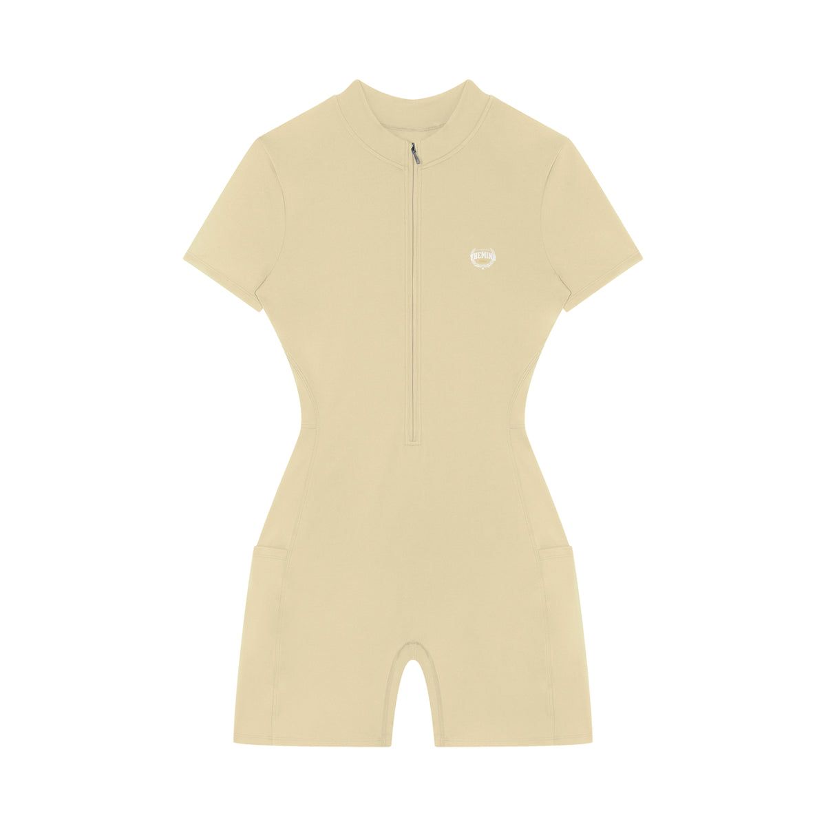 TTBTTM Quarter-Zip Romper