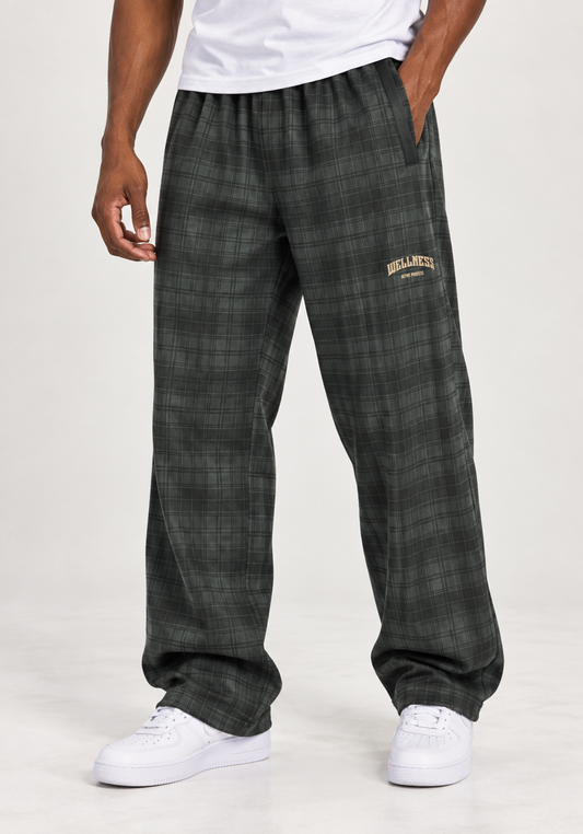 Wellness Plaid Pants