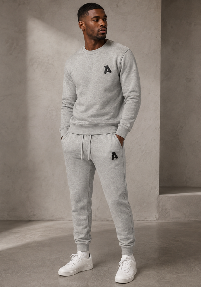 Active Premium Crew-Black
