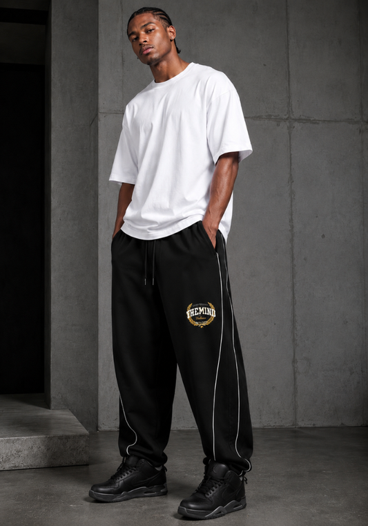 TTBTTM Leisure Reflection Striped Sweats-Dark