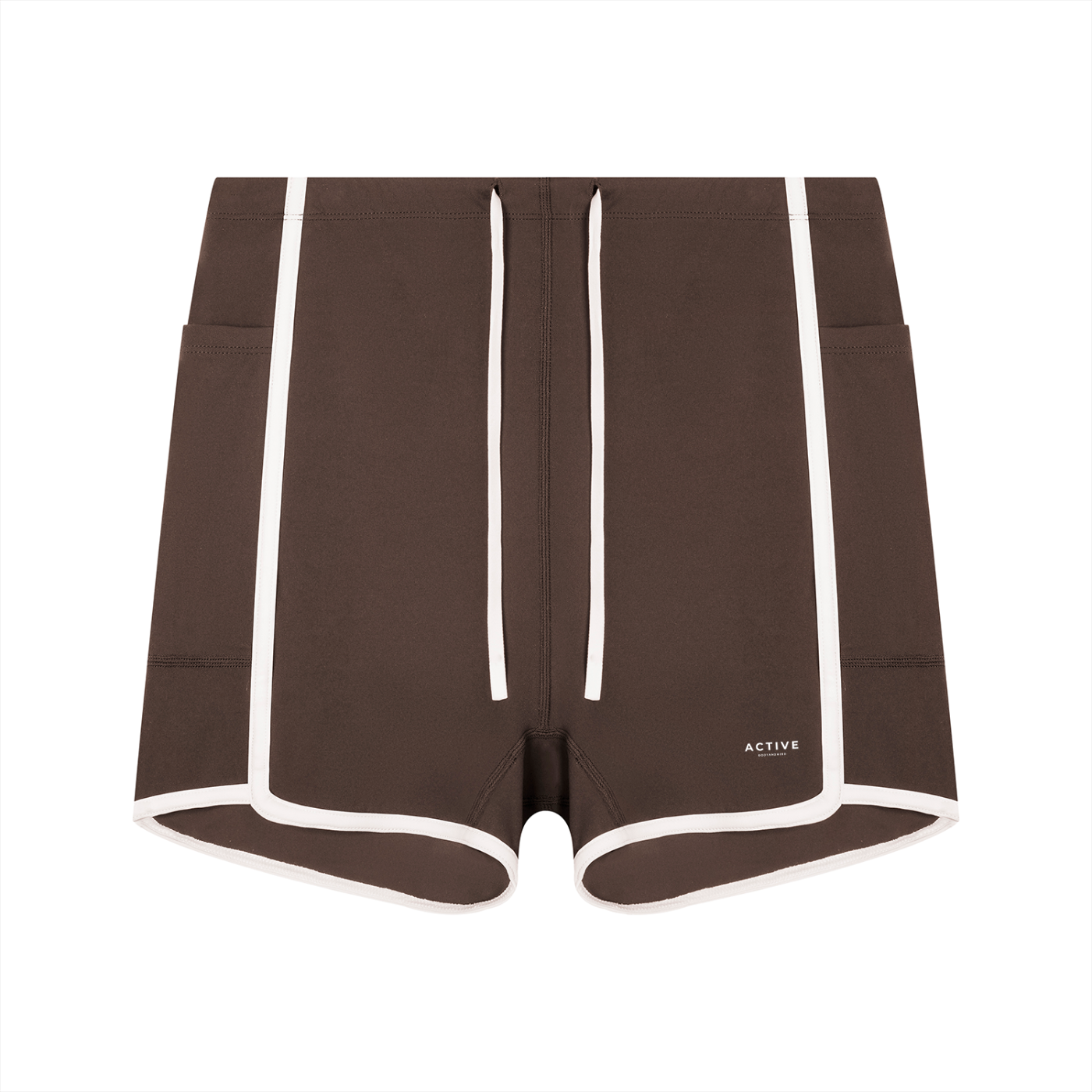 Active Color Block Yoga Shorts