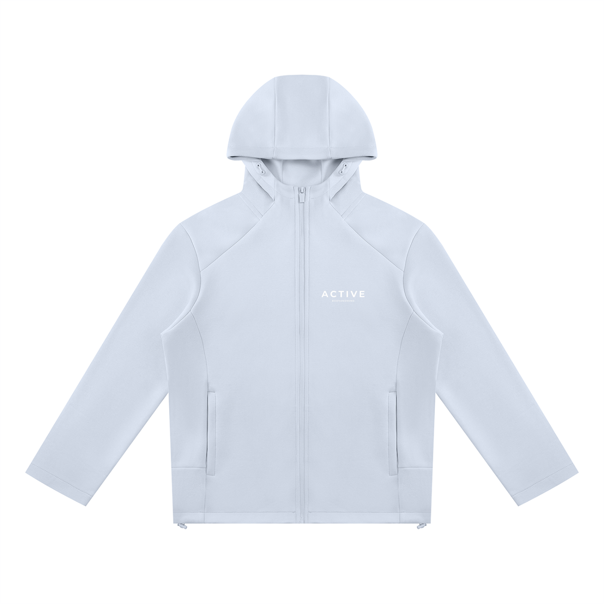 Active Paneled Full Zip Hoodie