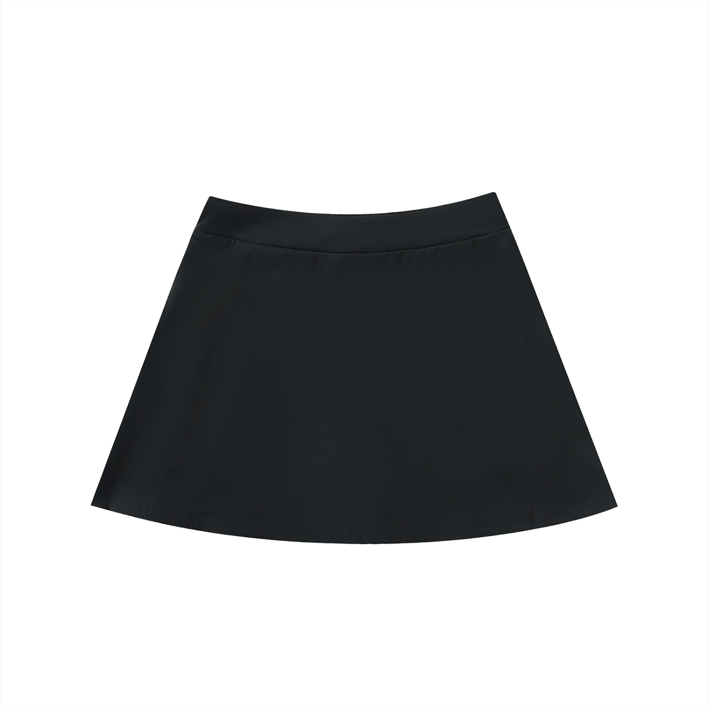 Active High-Waist Pocketed A-Line Skirt