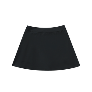 Active High-Waist Pocketed A-Line Skirt