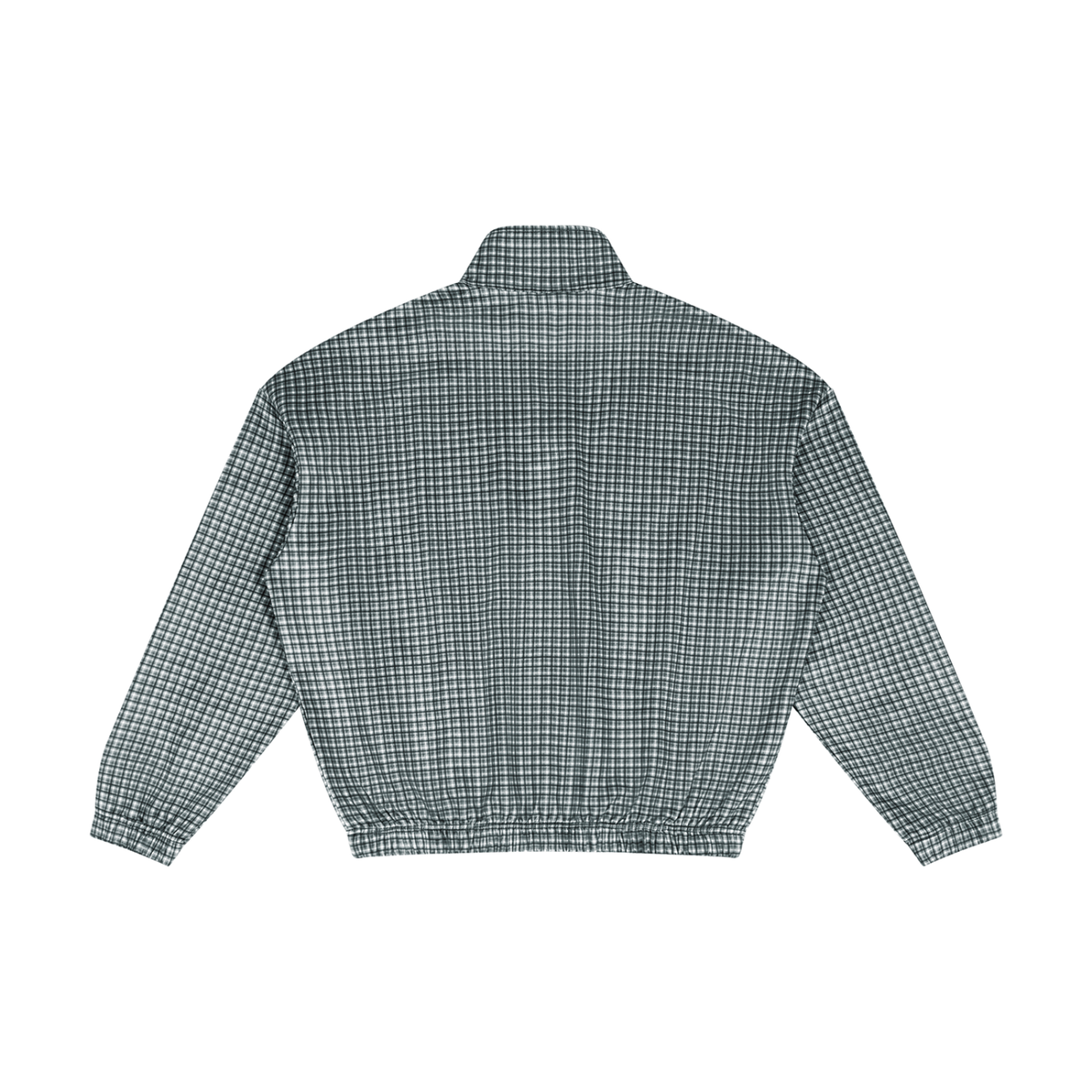 Active Plaid Quarter-Zip Sweatshirt