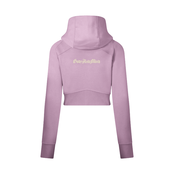 Active Cropped Runners Hoodie